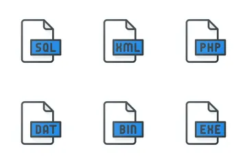 Archivos de desarrollo Paquete de Iconos