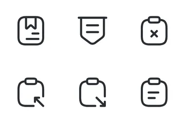 Archivos y notas Paquete de Iconos