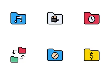 Archivos y carpetas Icon Pack