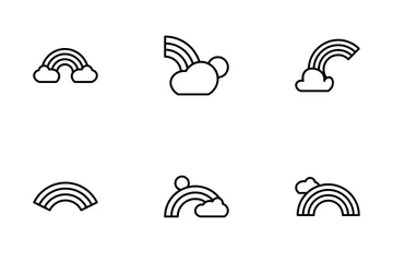 Arco-íris Pacote de Ícones