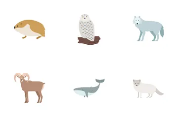 Arctic Animals Icon Pack