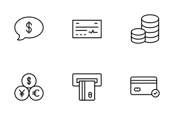 Argent Pack d'Icônes