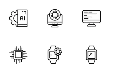 Arifcial Intelegence Icon Pack