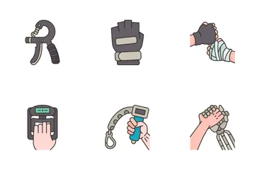 Arm Wrestling Icon Pack