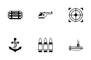 Armée Militaire Icon Pack