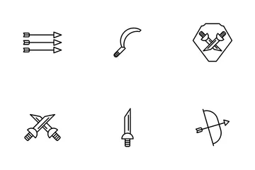 Armes de guerre Pack d'Icônes