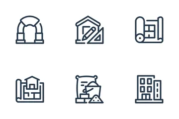 Arquitectura Paquete de Iconos