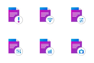 Arquivo do escritório Pacote de Ícones