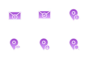 Arquivo e e-mail Icon Pack