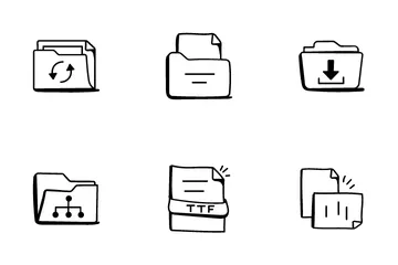 Arquivos e pastas Icon Pack