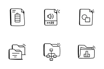 Arquivos e pastas Icon Pack
