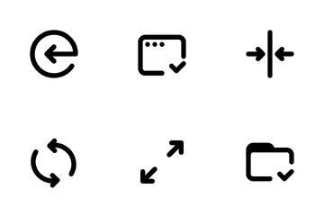Arrow And Navigation Icon Pack