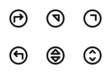 Arrow Circle Icon Pack