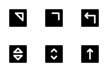 Arrow Square Icon Pack
