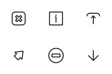 Arrow & Symbols Icon Pack