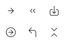 Blunder - Free arrows icons