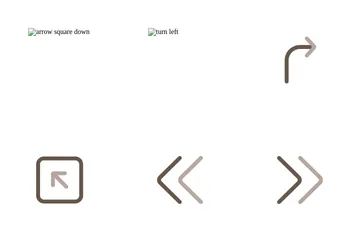 Arrows And Alignment Icon Pack