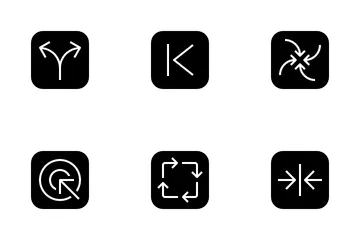 Arrows And Button Icon Pack