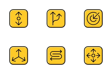 Arrows And Button Icon Pack