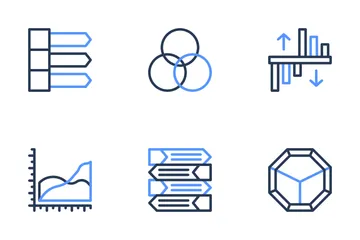 Arrows And Info Graphic Elements Icon Pack