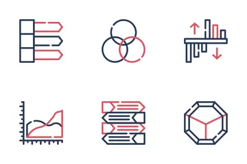 Arrows And Info Graphic Elements Icon Pack