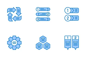 Arrows And Infographic Elements Icon Pack