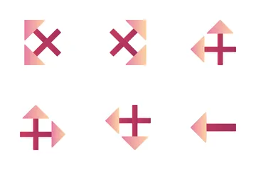 Arrows Chevrons And Directions Icon Pack