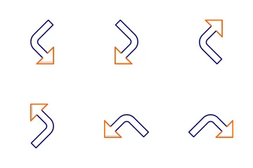 Arrows Chevrons And Directions Icon Pack