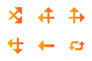 Arrows Chevrons And Directions Icon Pack