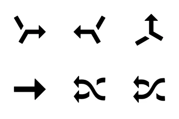 Arrows Chevrons And Directions Icon Pack