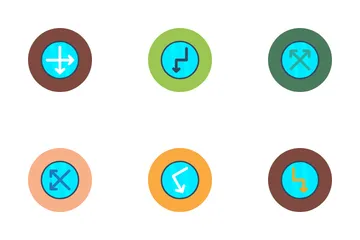 Arrows Chevrons And Directions Icon Pack