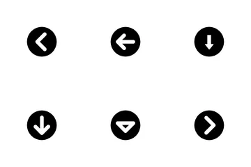 Arrows Circle Icon Pack