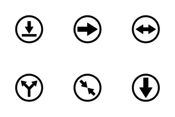 Arrows Circular Icon Pack
