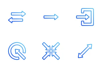 Arrows Set Icon Pack