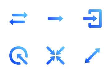 Arrows Set Icon Pack