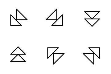 Arrows / Triangles Icon Pack