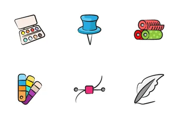 Art And Craft Icon Pack