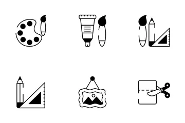 Art And Craft Icon Pack