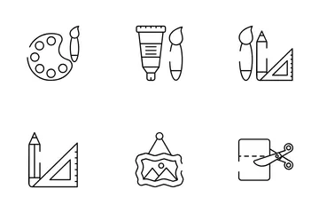 Art And Craft Icon Pack