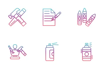 Art And Craft Icon Pack