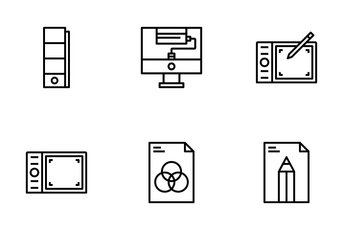 Art And Design Element  Icon Pack