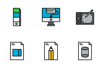 Art And Design Element  Icon Pack