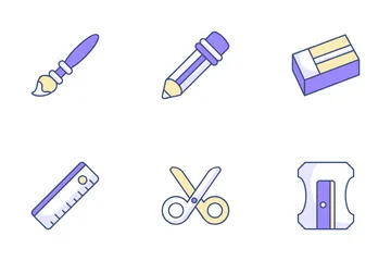 Art And Stationary Icon Pack