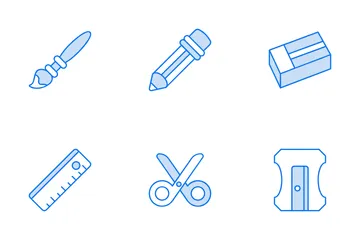 Art And Stationary Icon Pack