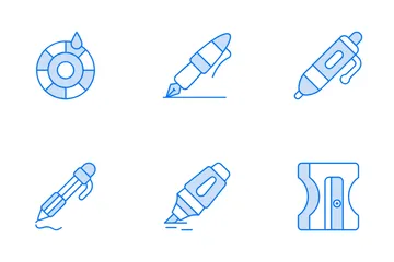 Art And Stationary Icon Pack