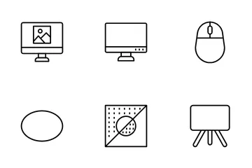 Art Design And Development Icon Pack