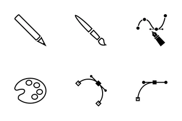 Art Design And Development Icons Icon Pack