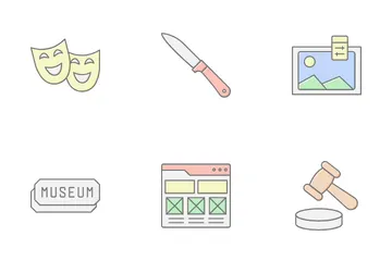Art Gallery Icon Pack