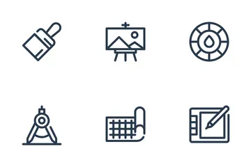 Art Tools Icon Pack