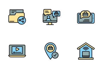 Arte de trabajo Paquete de Iconos